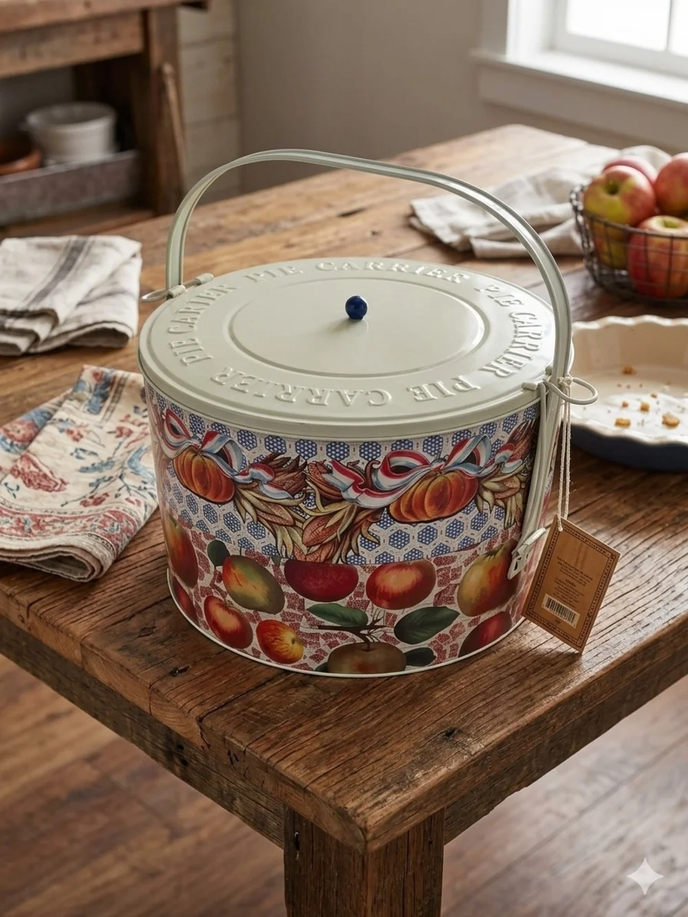 John Derian for Target Fall Metal Pie Carrier Transporter 11